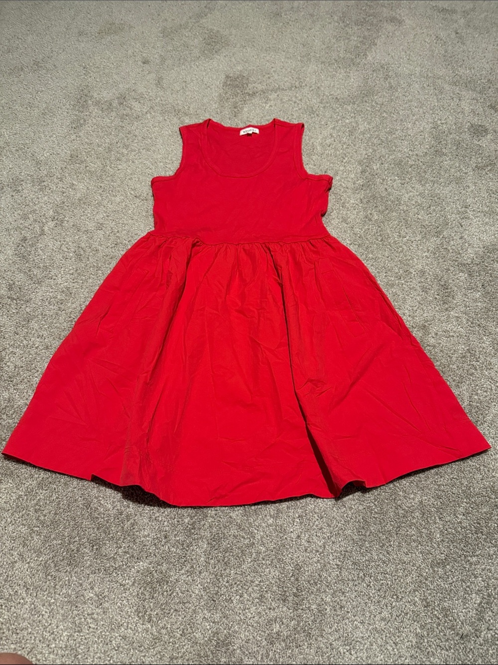 Wishlist Women’s Classic Red Sleeveless Dress